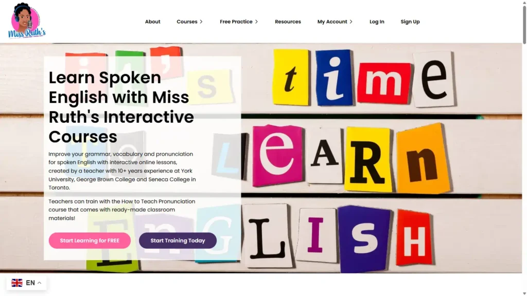 Developing eLearning: Online Training for Teaching Pronunciation